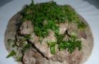 Рецепты по Дюкану: салаты, супы, мясные и рыбные блюда Говяжья печень дюкан